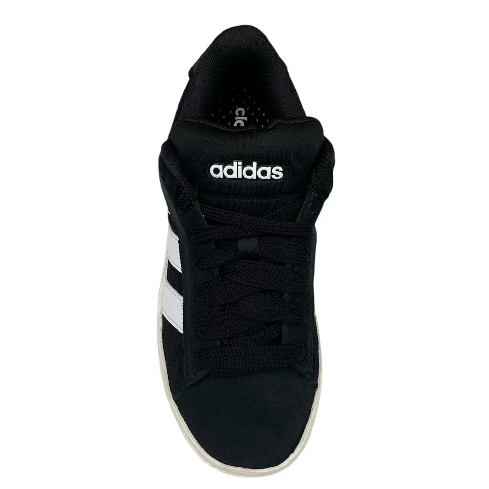 Adidas Grand Court Alpha Mens Youth Boys Classic Style Shoes Size 4 Black White‎